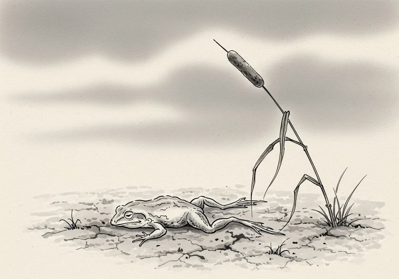 개구리꿈 흉몽: 욕심과 갈등을 경고하는 꿈