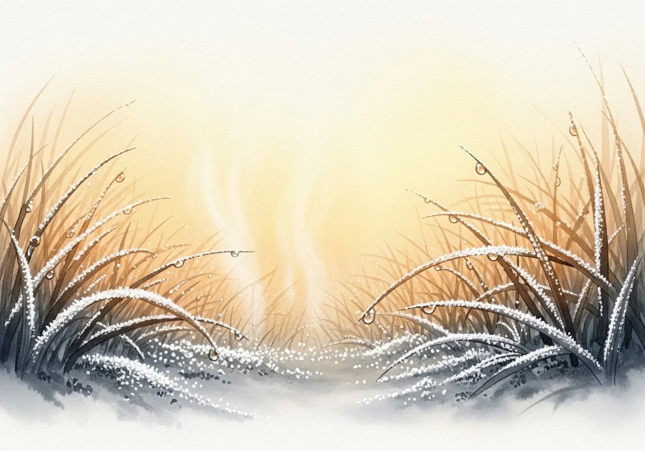 길몽 — 서리가 녹아 사라지는 꿈