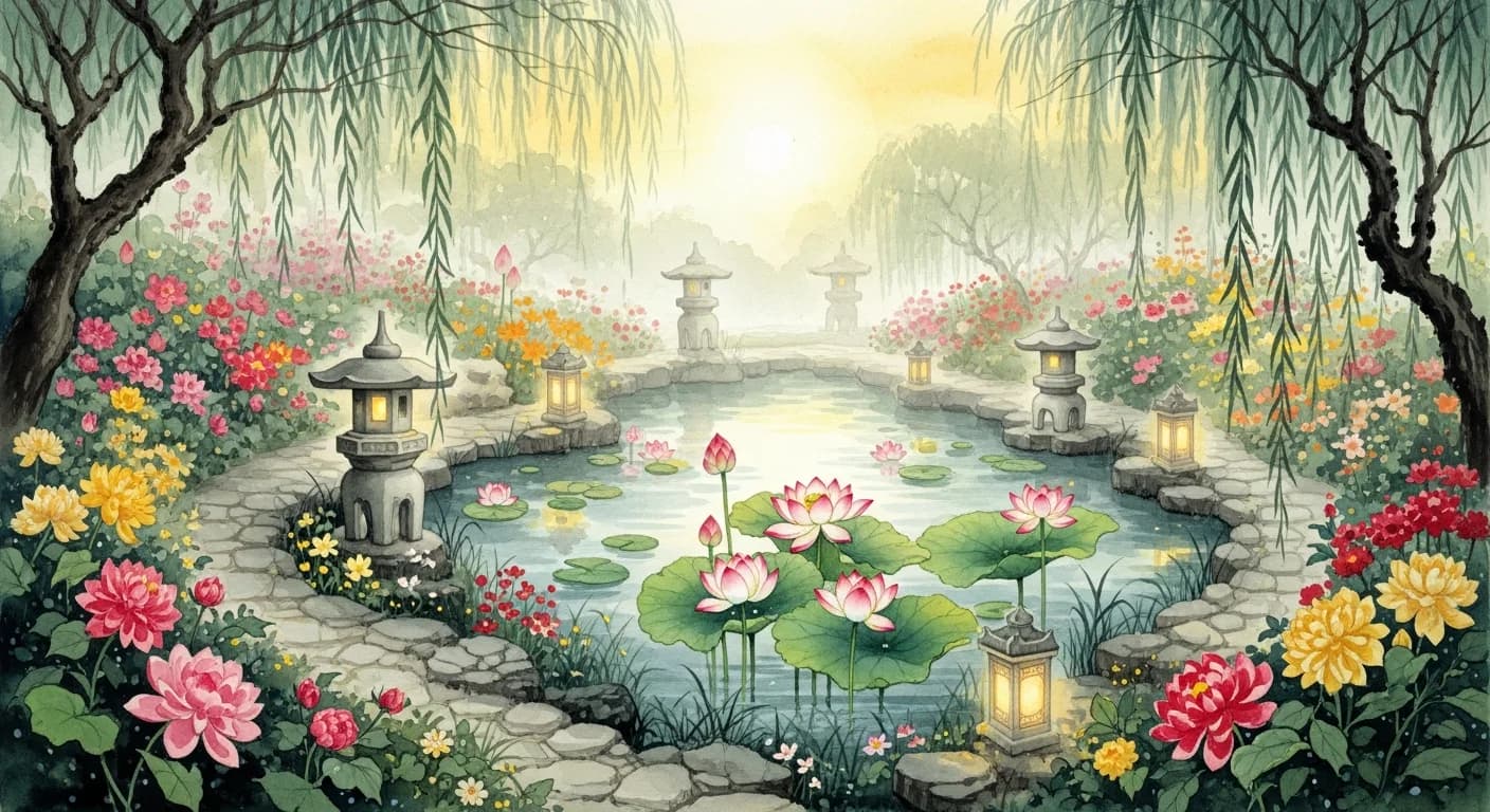 Garden Dream Meaning — Korean Dream Interpretation Guide