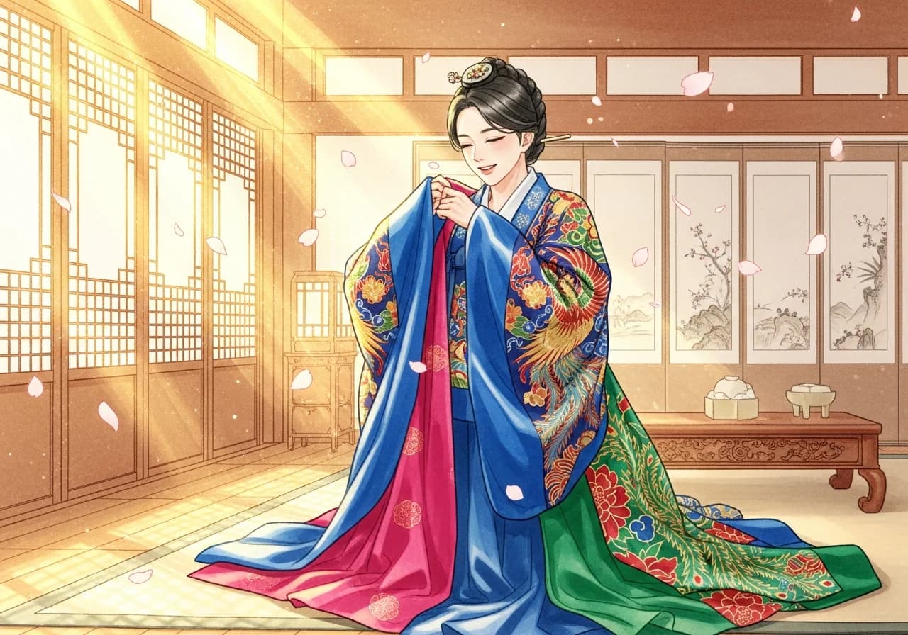 Wearing New or Elegant Clothes — A Strong Auspicious Omen