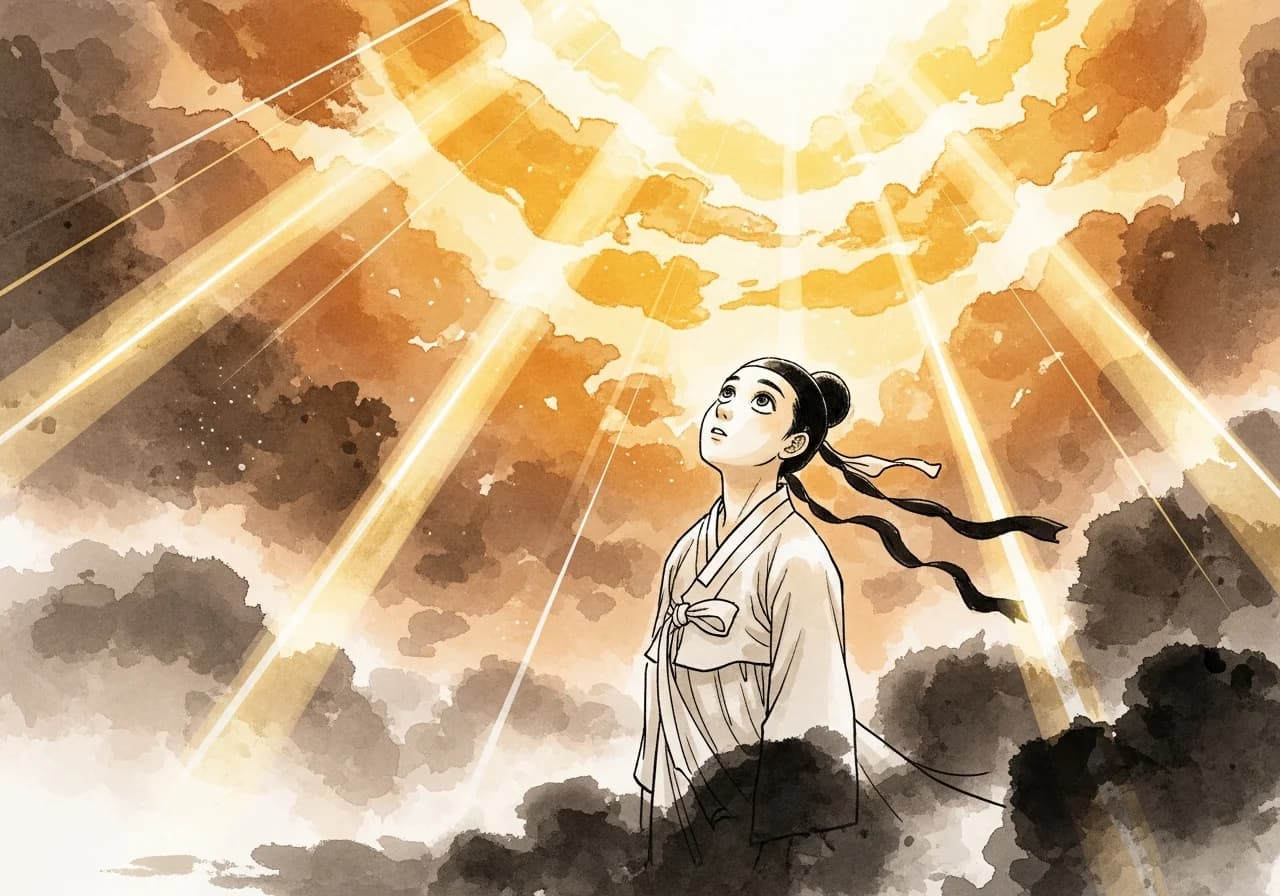 길몽: 깨달음과 위기 극복의 전조