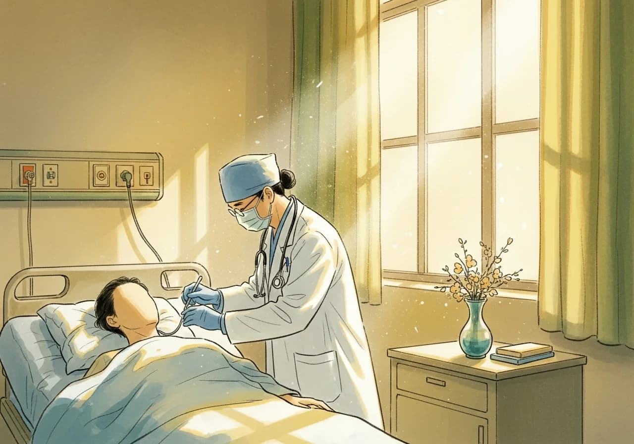 길몽: 자발적 병원 방문과 치유의 신호