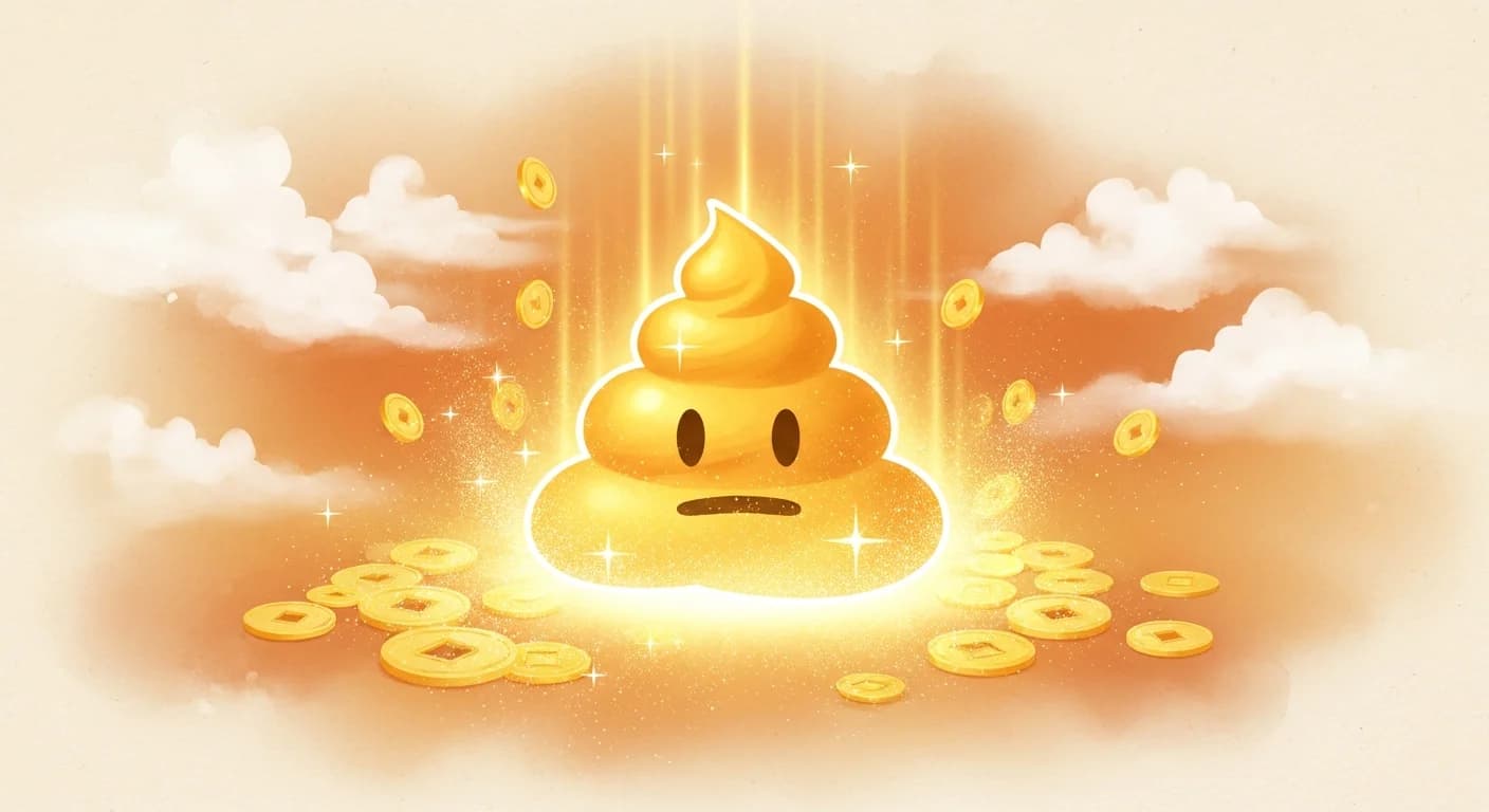 황금 똥 꿈해몽 — 재물 대박의 예고, 길흉과 상황별 해석