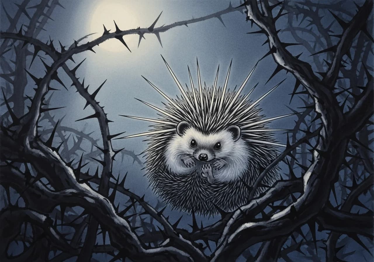 고슴도치 꿈 — 흉몽 해석