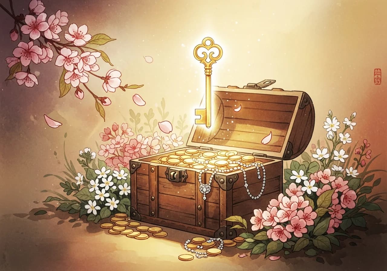 열쇠 꿈 길몽 — 기회와 재물이 열린다