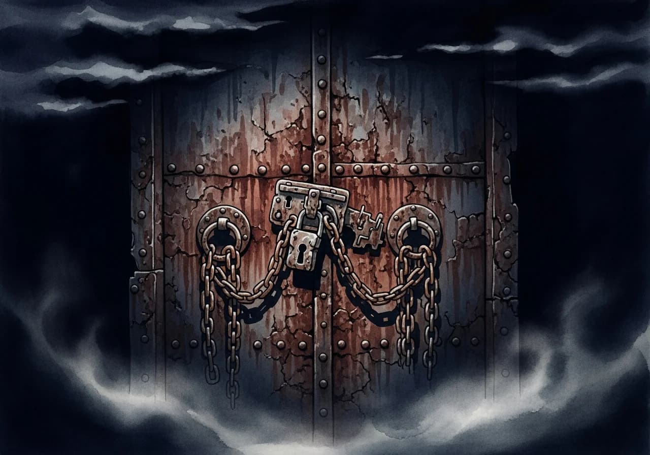 잠긴 문 꿈 — 흉몽으로 읽히는 경우