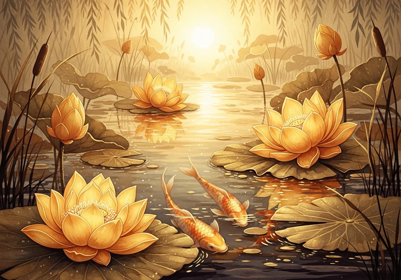 연꽃 꿈 — 길몽 해석