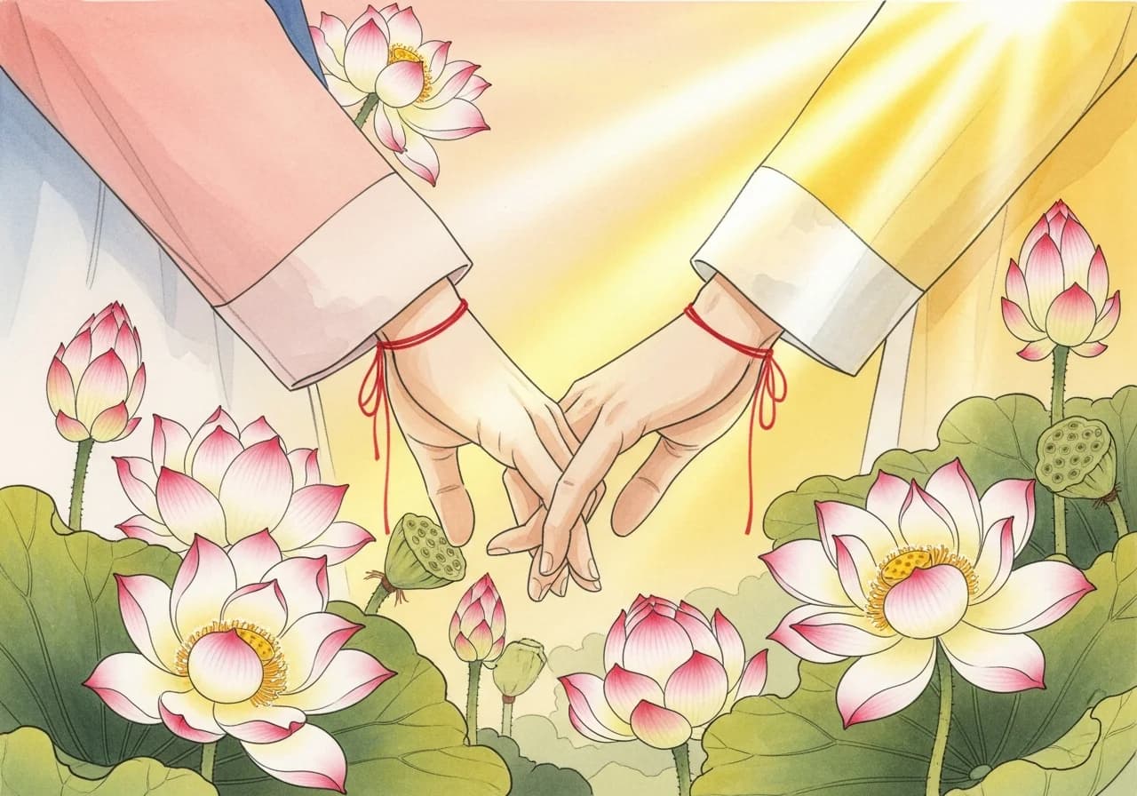 사랑 꿈이 길몽인 경우 — 소망 성취와 연애운 상승