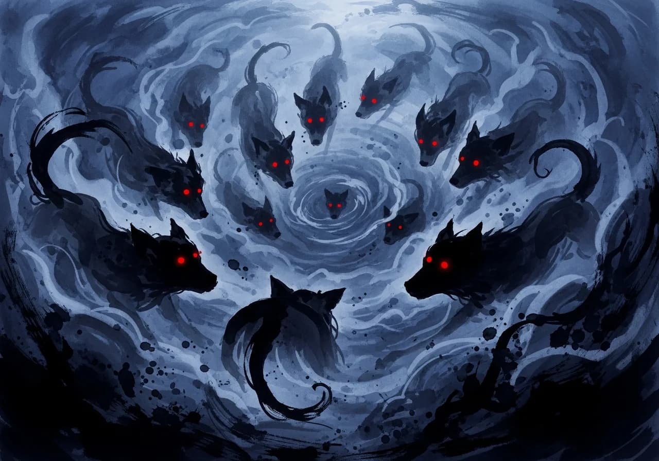 흉몽 — 갈등·누명·사회적 압박의 경고