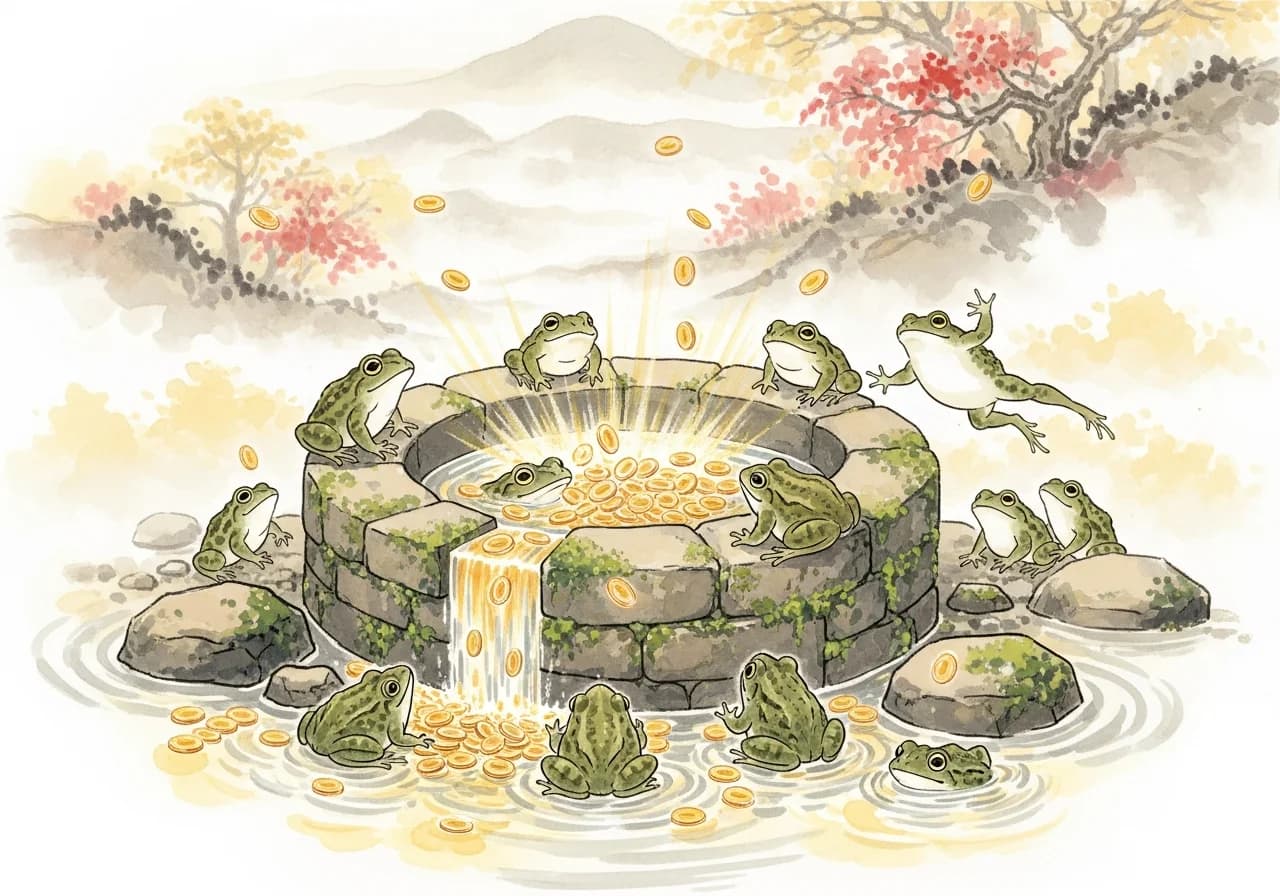 길몽: 재물과 인연이 한꺼번에 몰려온다