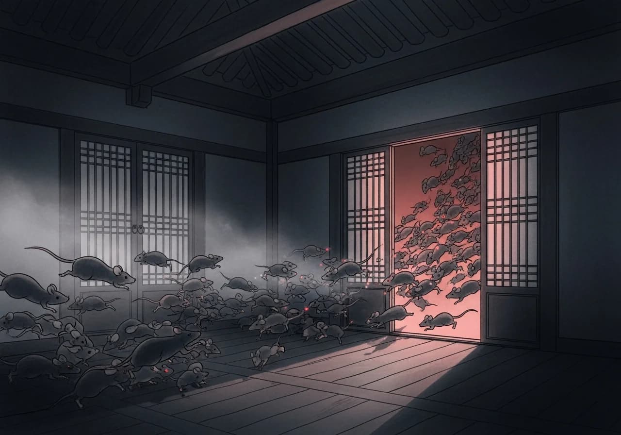 흉몽 해석 — 연달아 밀려오는 문제와 손실