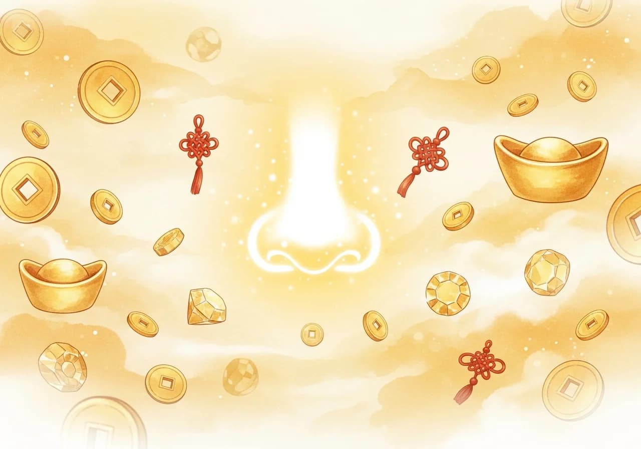 코 꿈의 대표적인 길몽 — 재물과 명예가 찾아온다