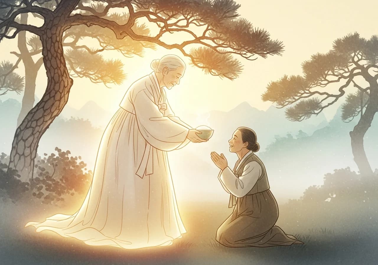 길몽: 밝은 표정으로 나타난 고인과 그리운 사람