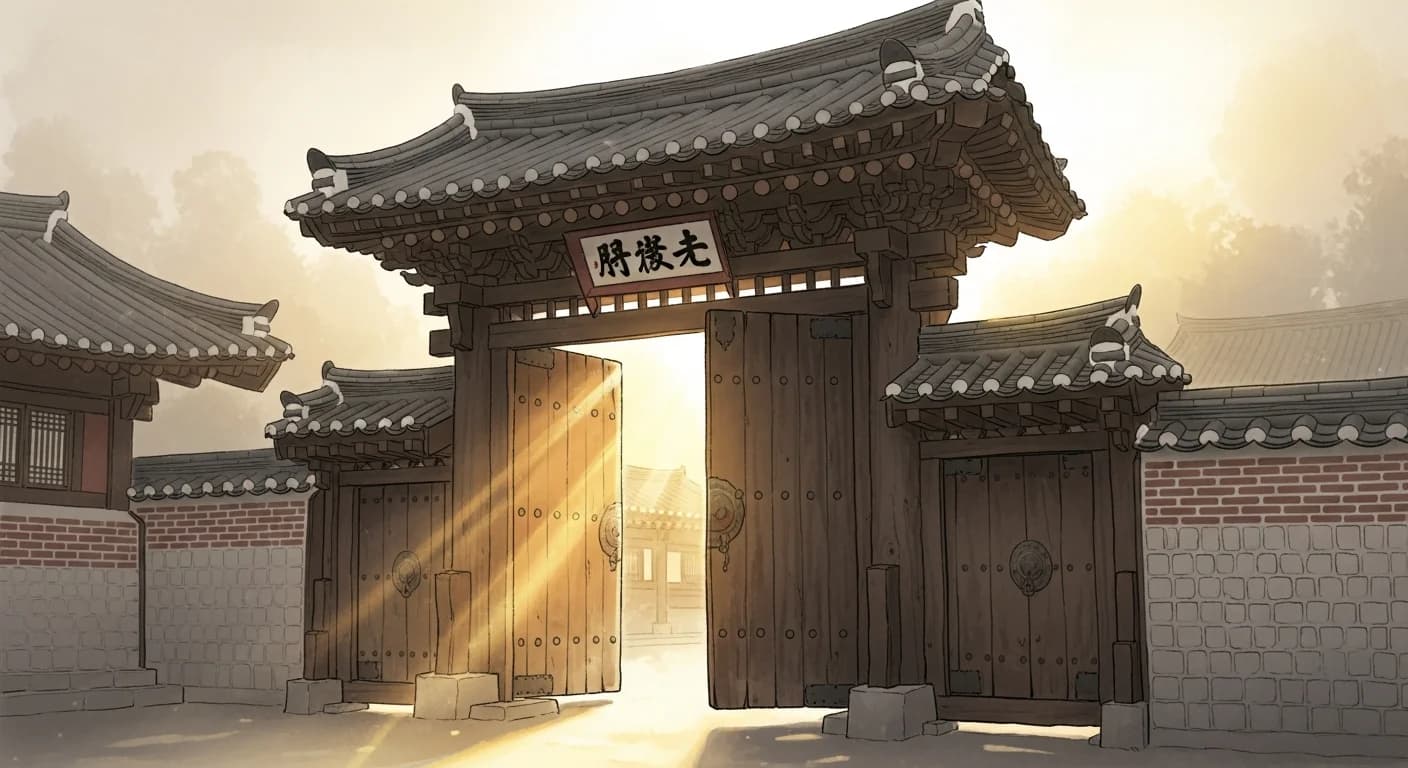Opening a Door Dream Meaning — Korean Dream Interpretation (꿈해몽)