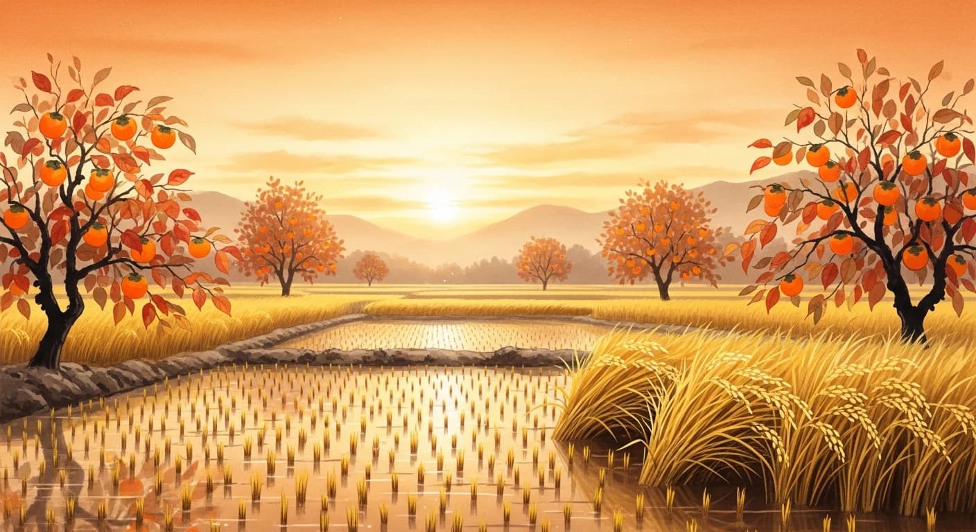 주황색 꿈해몽: 가을 수확의 색이 꿈에 나타났다면