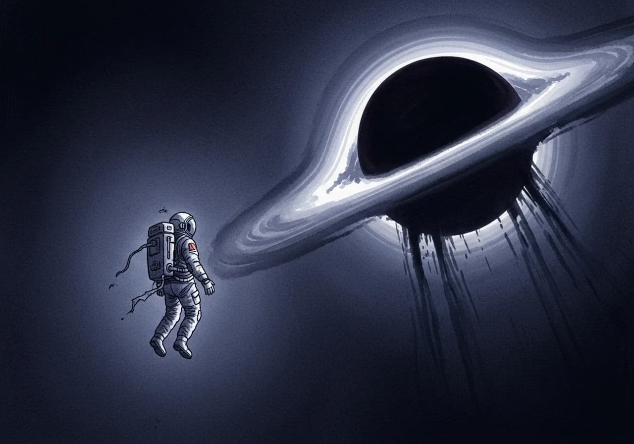 우주 꿈 흉몽 — 방향 상실과 위기의 경고