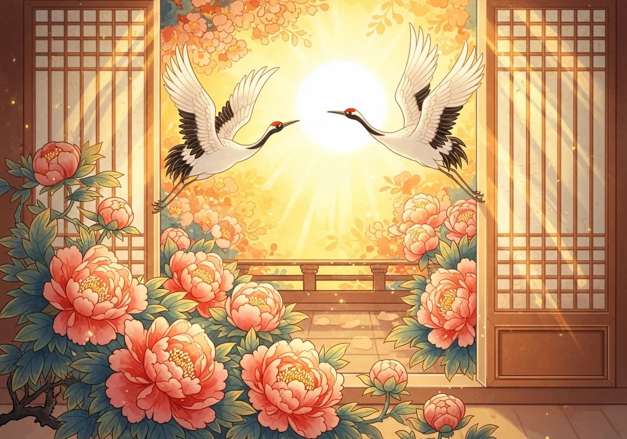 Completing a Painting — An Auspicious Omen of Recognition