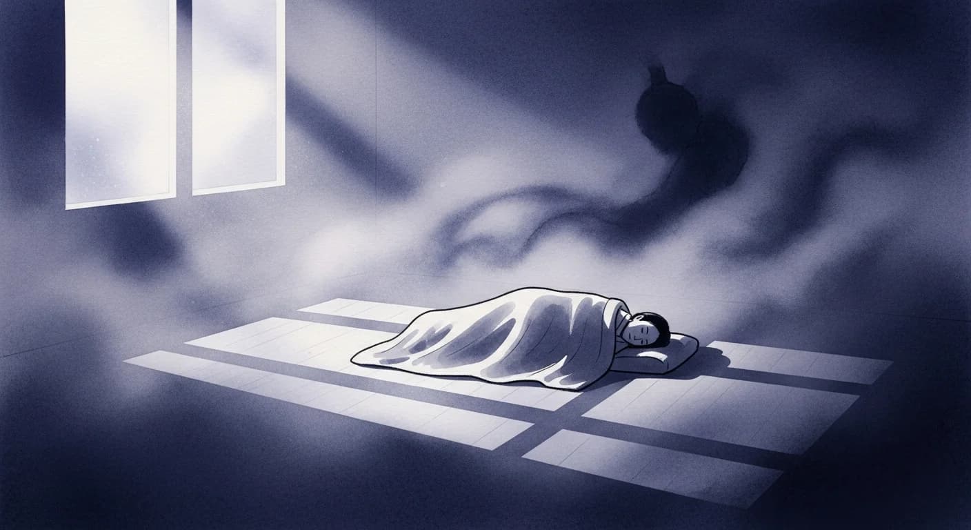 몸이 안 움직이는 꿈 해몽 - 가위눌림·마비꿈의 의미 완벽 정리