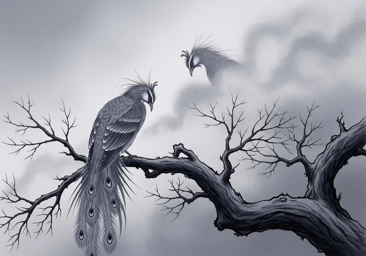 봉황 꿈의 주의 신호