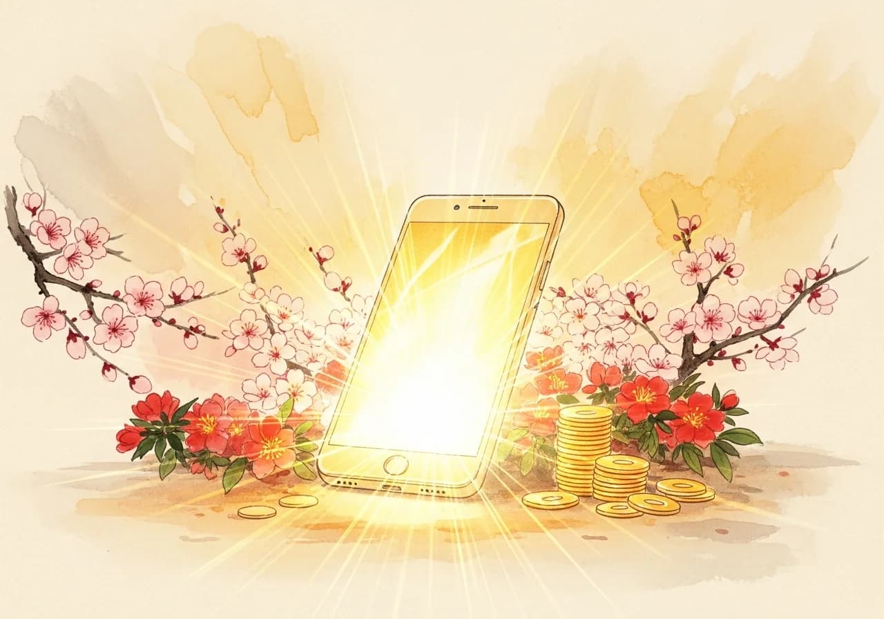 새 핸드폰·즐거운 통화 — 인생 대반전의 길몽