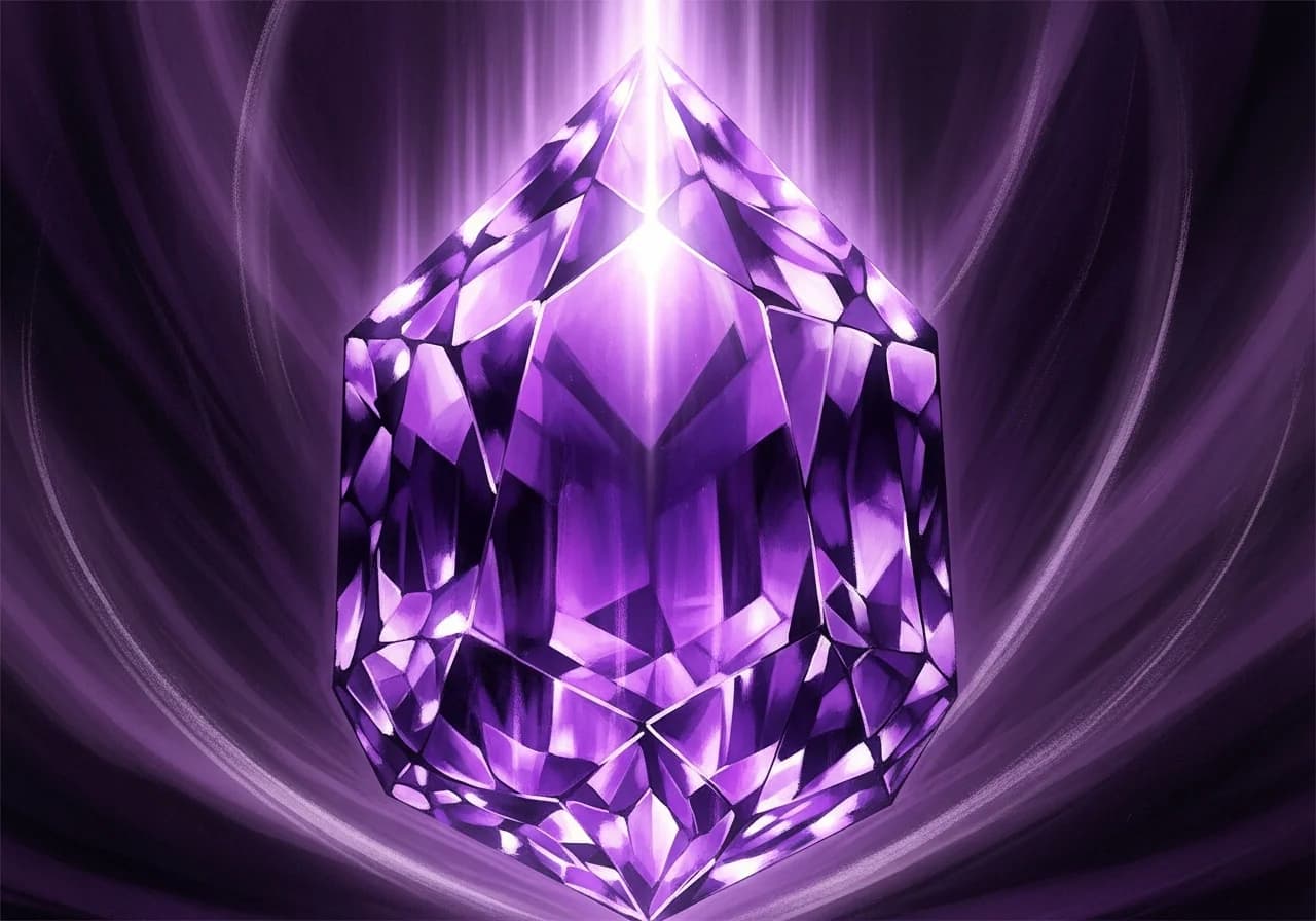 선명한 보라색 꿈 — 명예와 신분 상승의 길몽