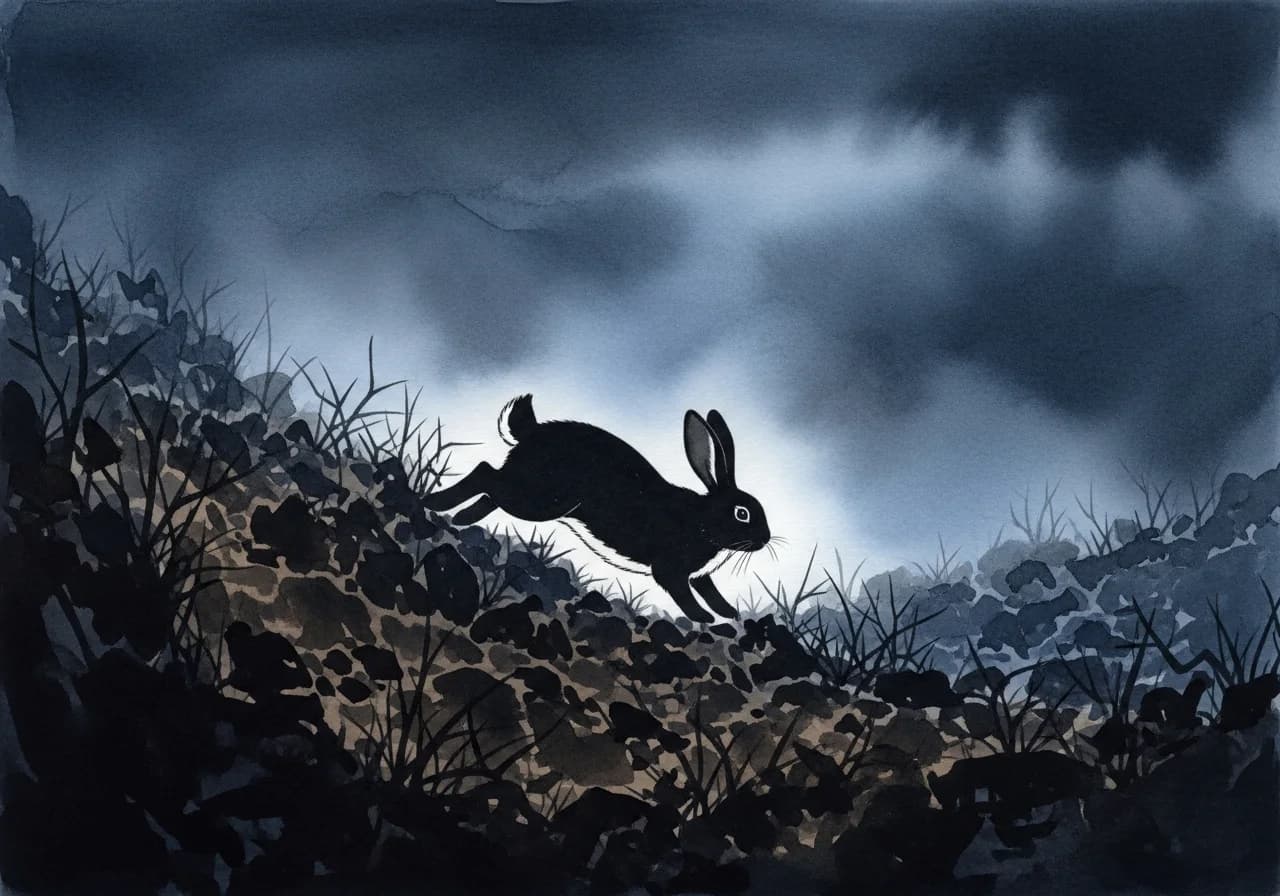 흉몽 경고 — 조심해야 할 토끼꿈