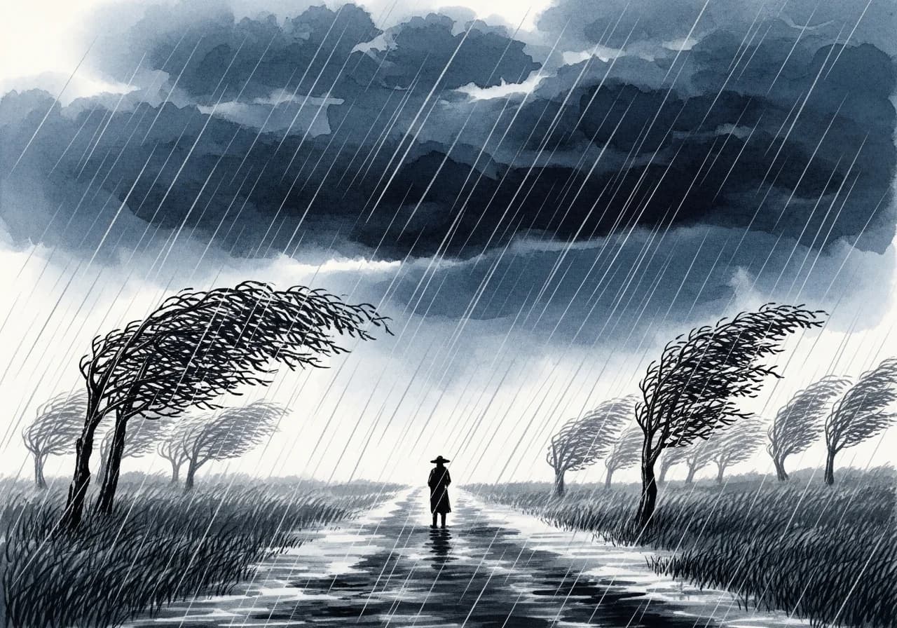 흉몽: 폭우·홍수·장마