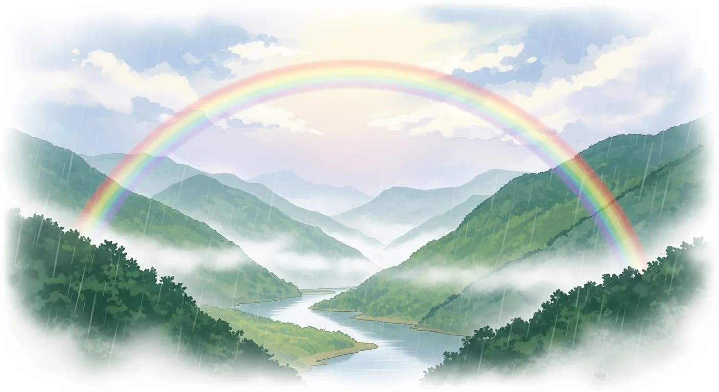 무지개 꿈해몽 - 무지개 꿈의 의미와 길흉 완벽 정리