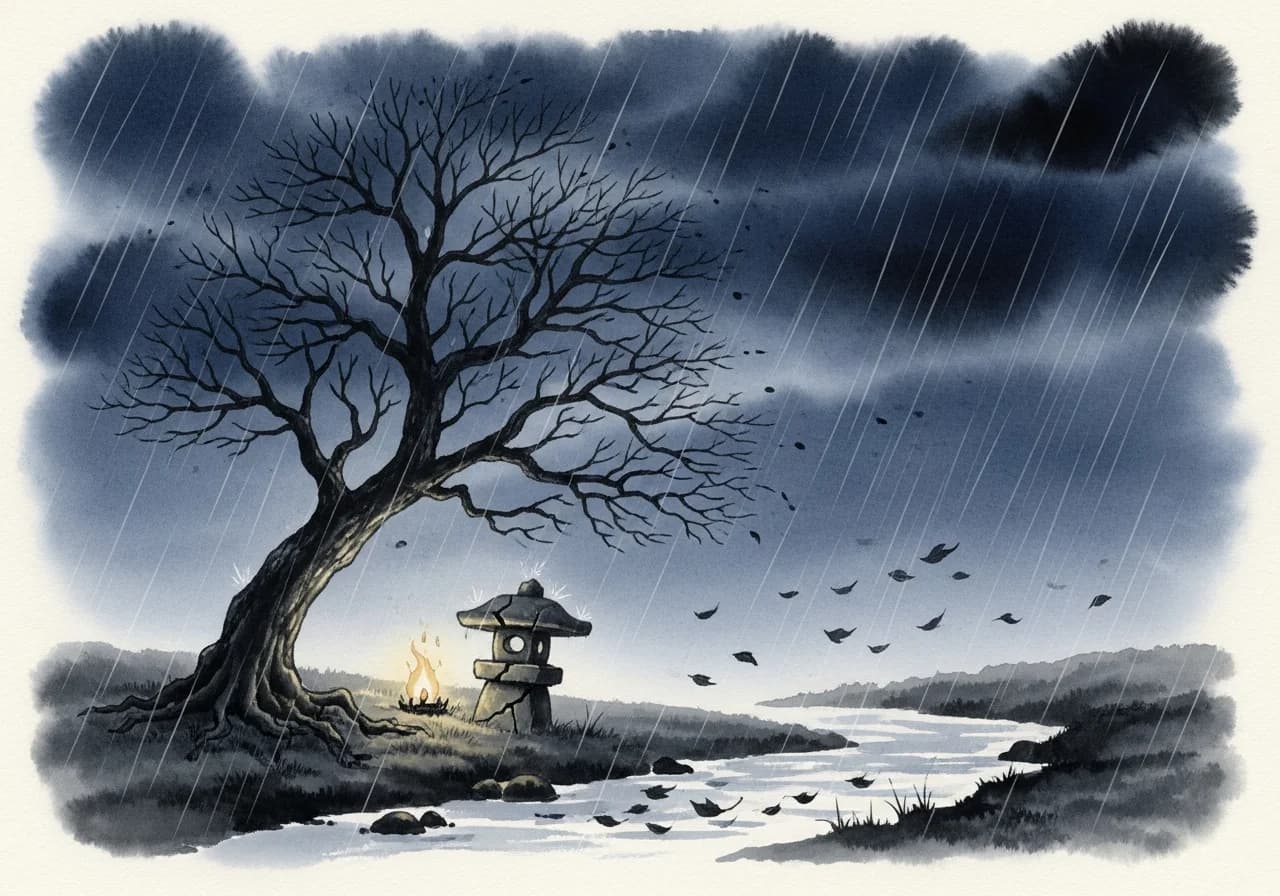 흉몽 해석 — 눈물 없는 슬픔이 더 무겁다