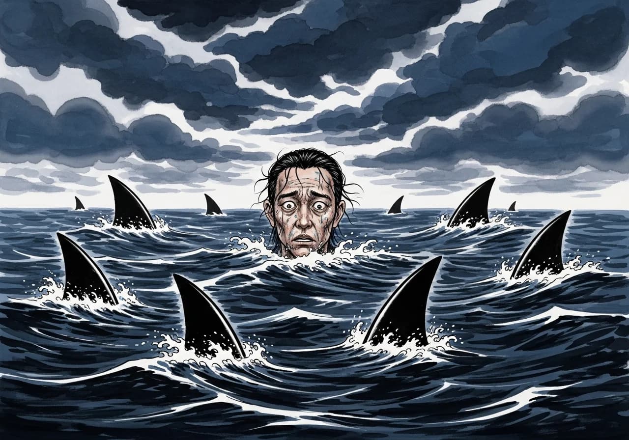 흉몽 해석 — 배신과 위협의 경고