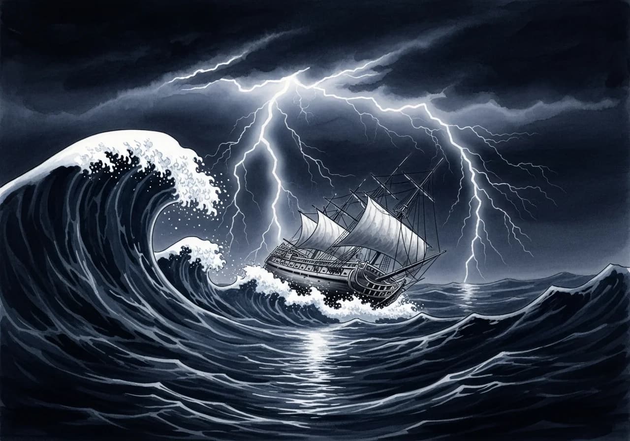 배 침몰 꿈 — 흉몽으로서의 해석