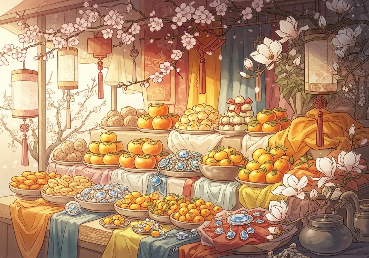 Auspicious Shopping Dreams — Signs of Fortune