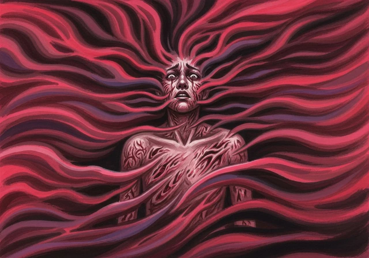 흉몽 — 스트레스와 내면 불안의 경고