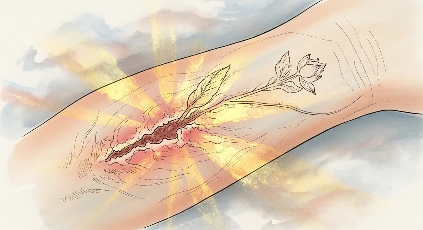 피부에 상처가 나는 꿈해몽