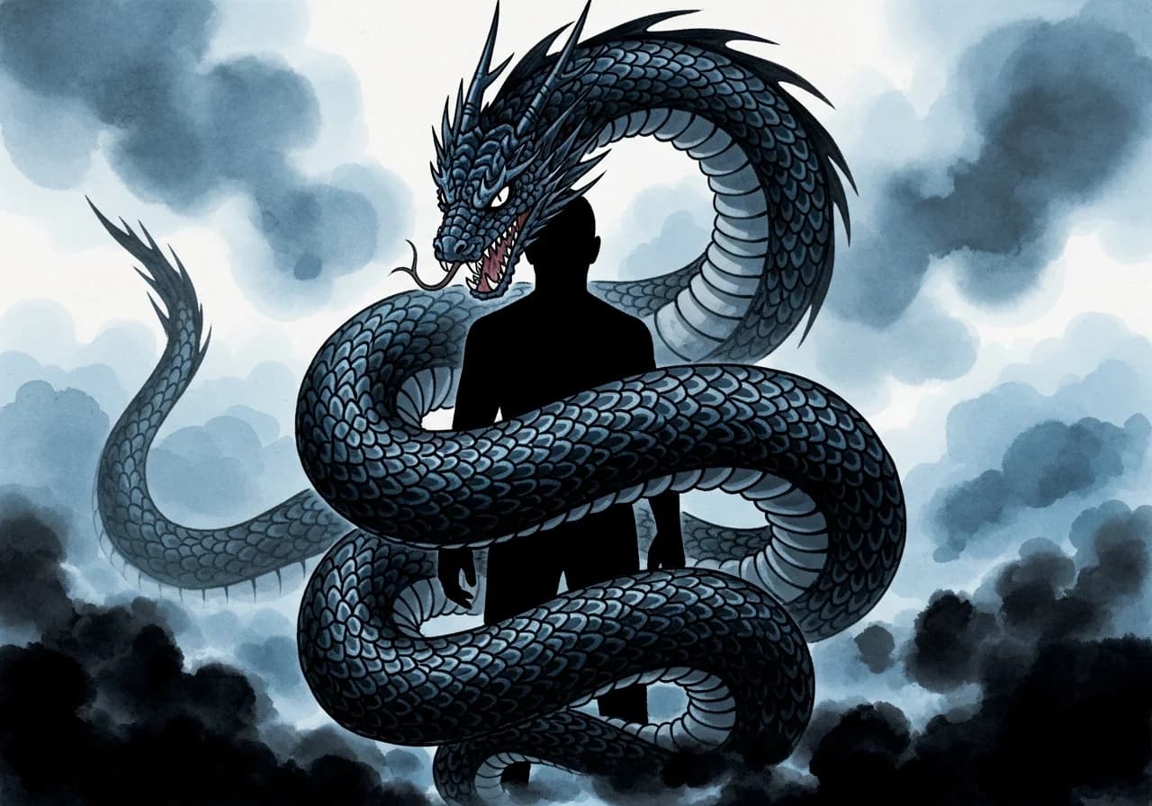 흉몽 해석 — 속박과 경고의 신호