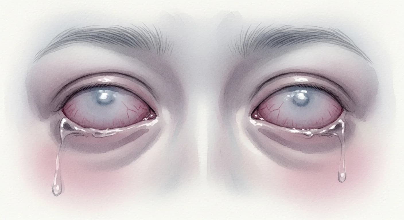 눈이 부은 꿈 해몽 - 흐려진 시야가 전하는 메시지