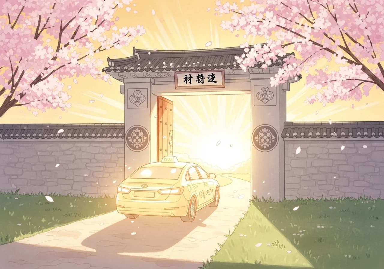 택시 꿈이 길몽인 경우 — 조력자와 기회의 등장