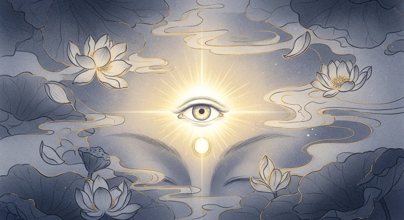 제3의 눈 꿈해몽 — 이마의 눈이 말하는 것