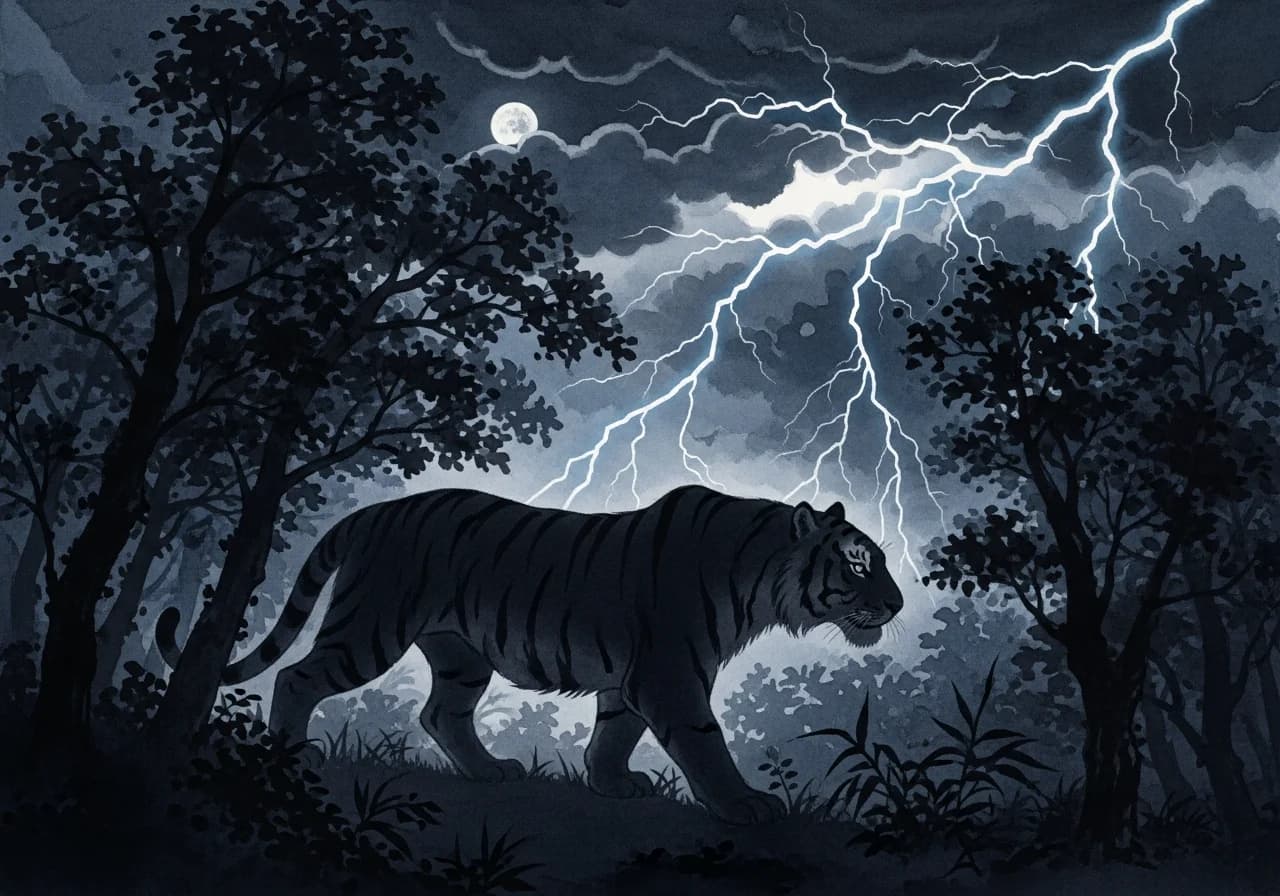 호랑이에게 물리는 꿈: 흉몽으로 해석될 때