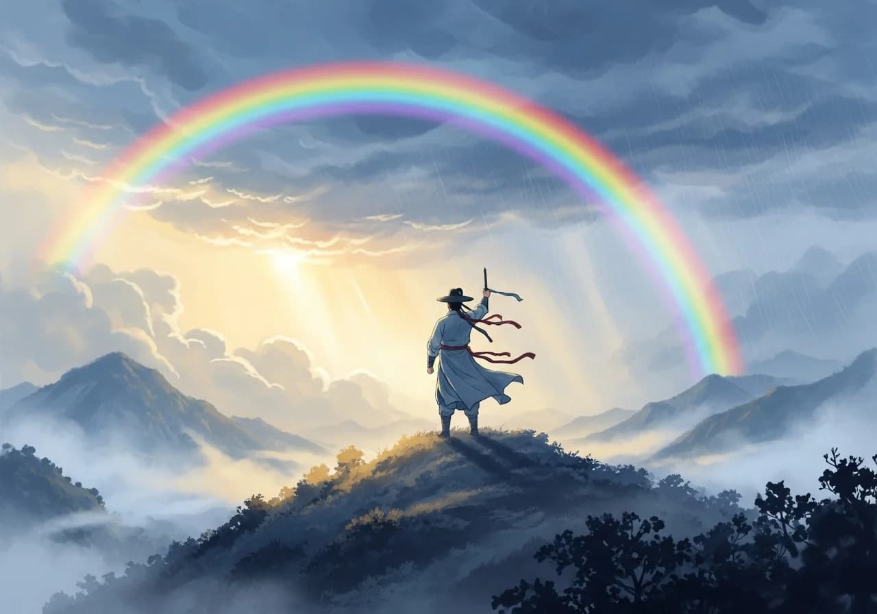 길몽: 토네이도를 이겨낸 꿈