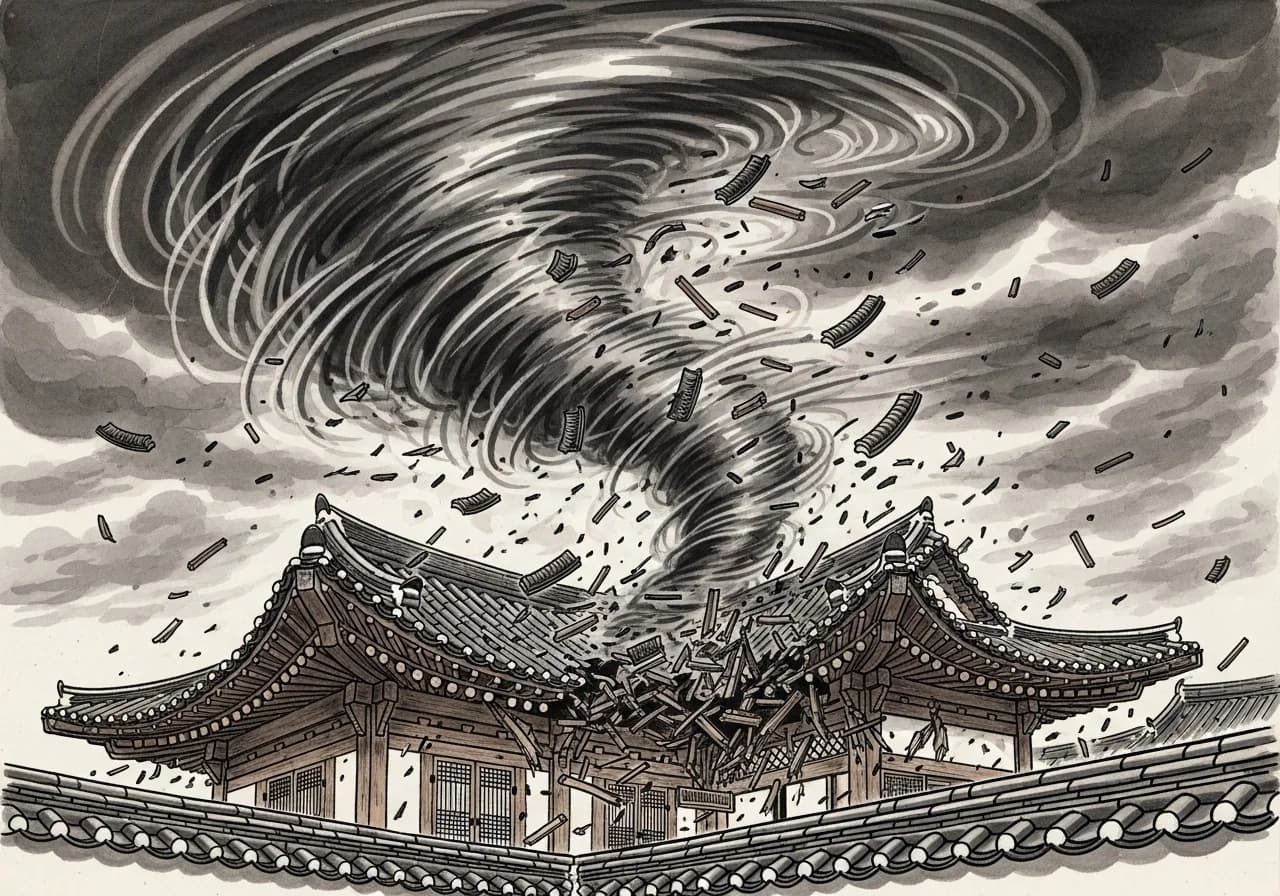 흉몽: 토네이도에 삶이 흔들리는 꿈