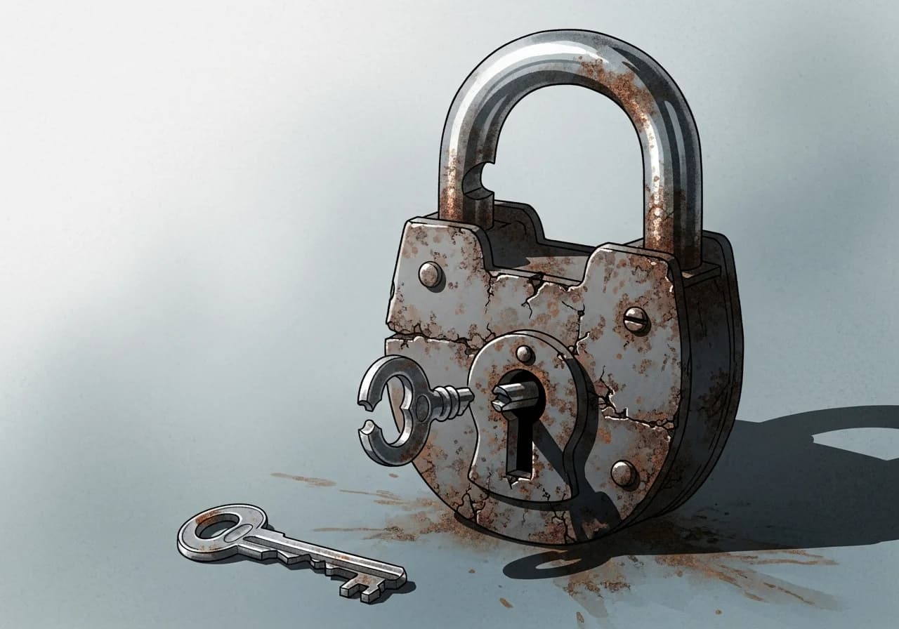 Inauspicious: When the Lock Won't Open