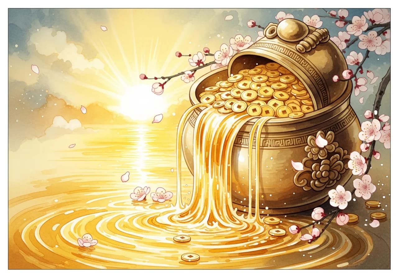 시원하게 소변 보는 꿈 - 재물운과 소원 성취의 길몽