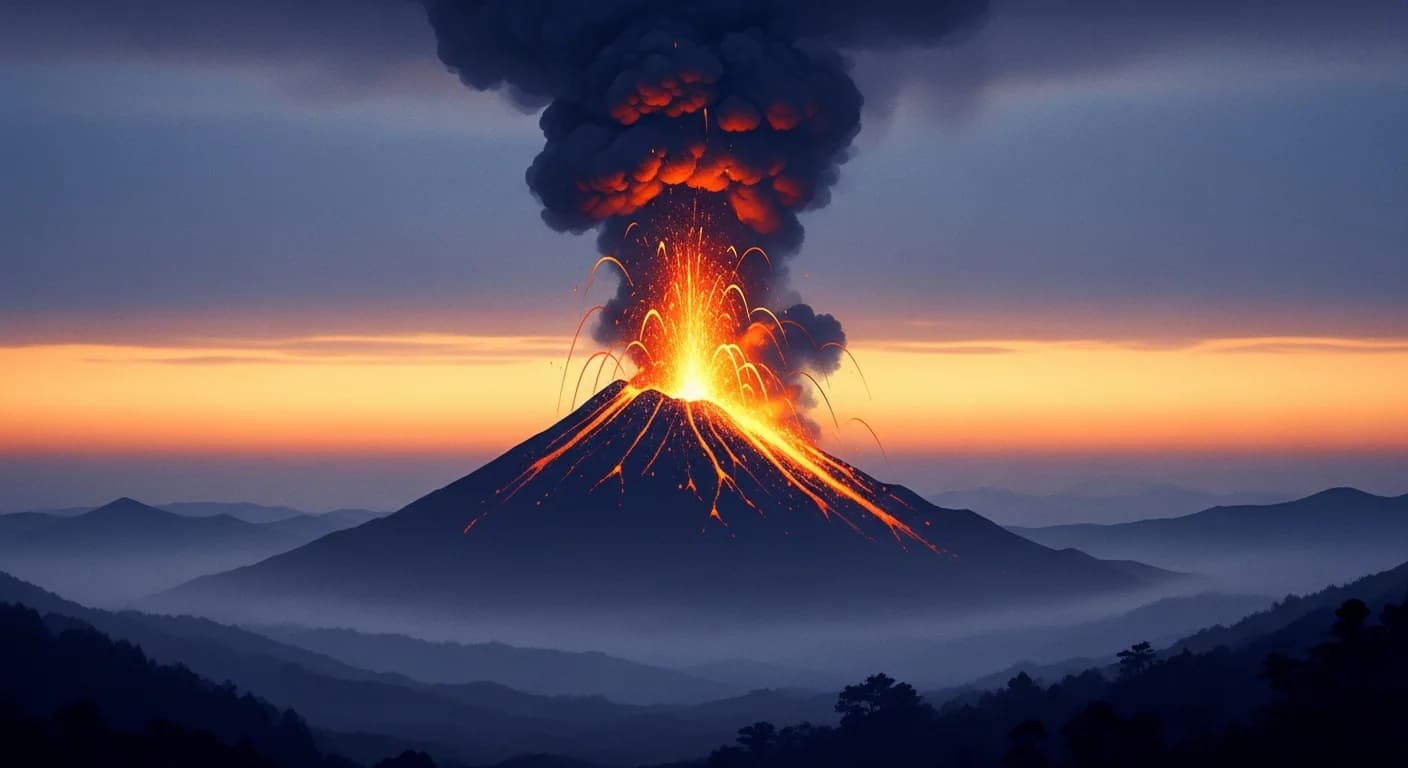 Volcano Dream Meaning - Korean Dream Interpretation Guide