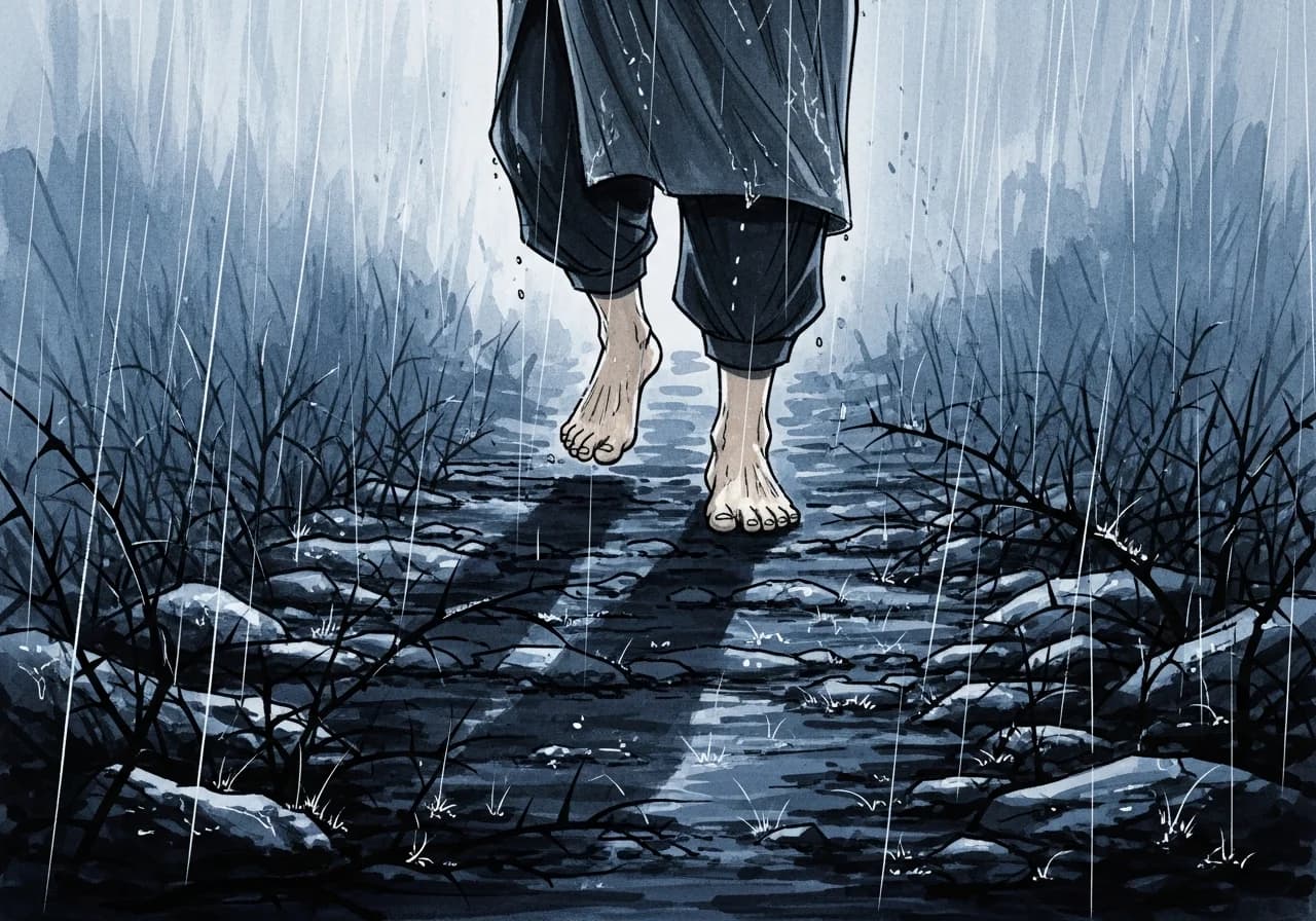 맨발로 걷는 꿈이 흉몽인 경우