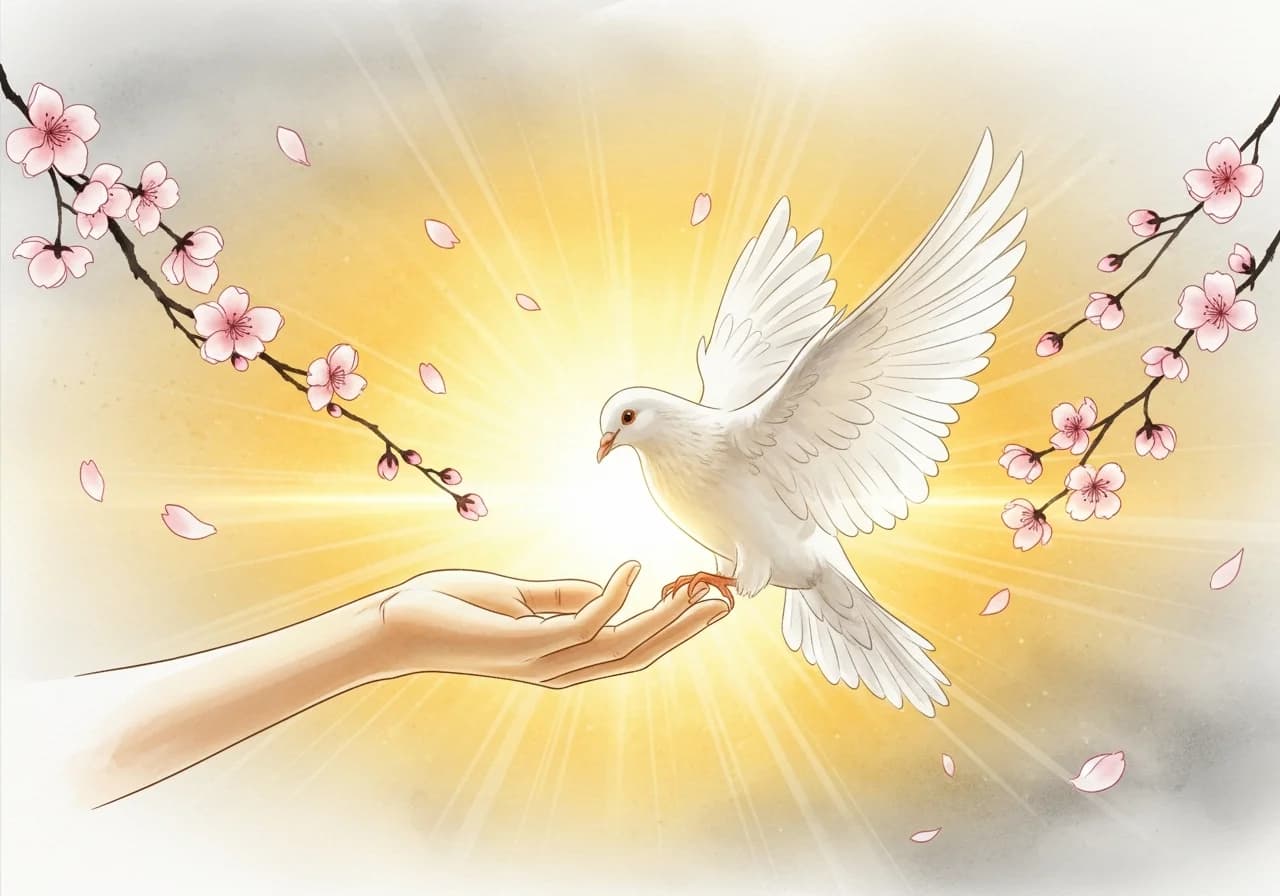 흰 비둘기 꿈의 기본 의미 — 왜 길몽인가