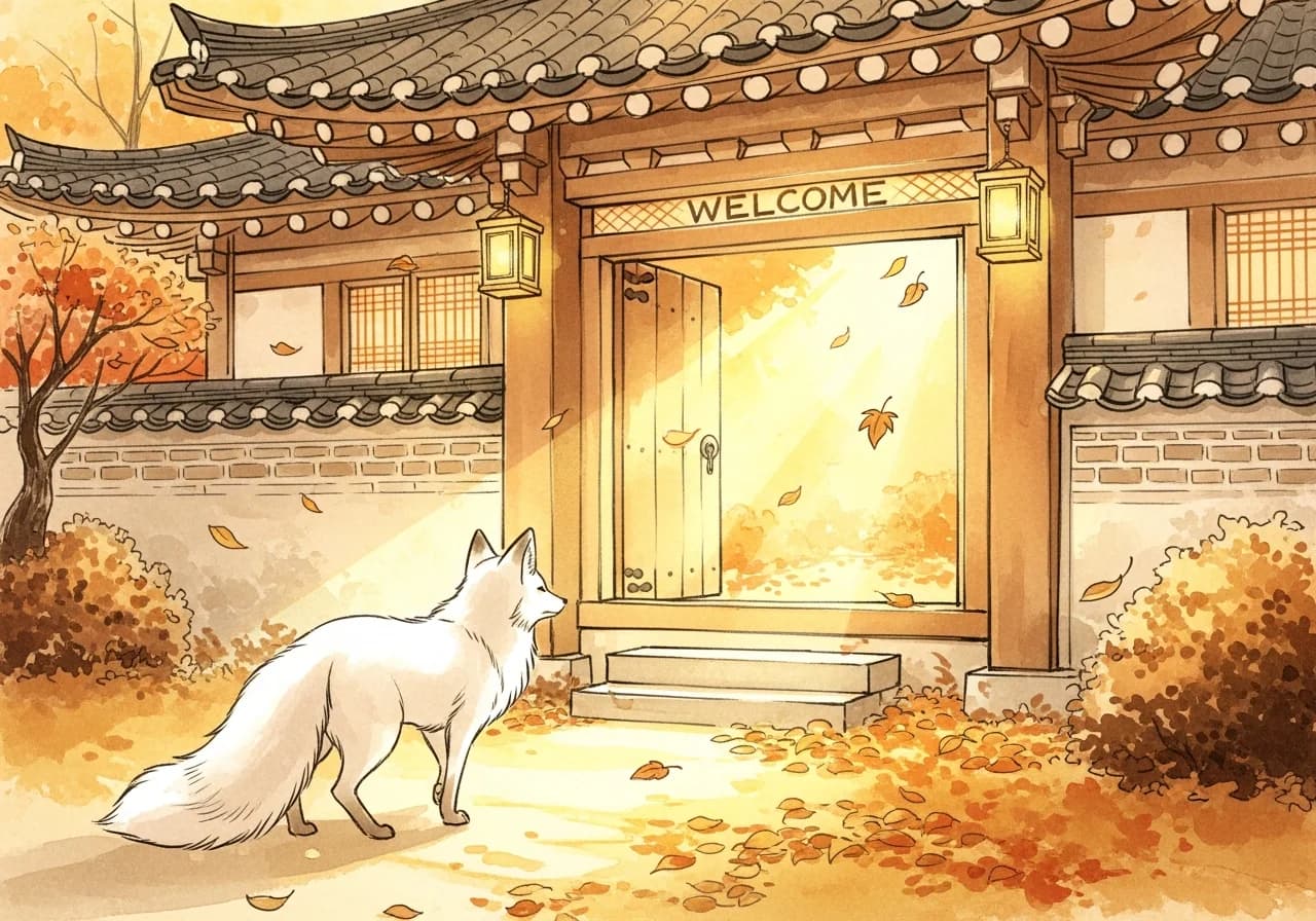 흰 여우 꿈이 전하는 길몽의 기운