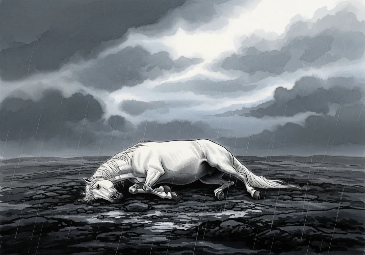 백마 꿈의 흉몽 해석 — 주의해야 할 상황들