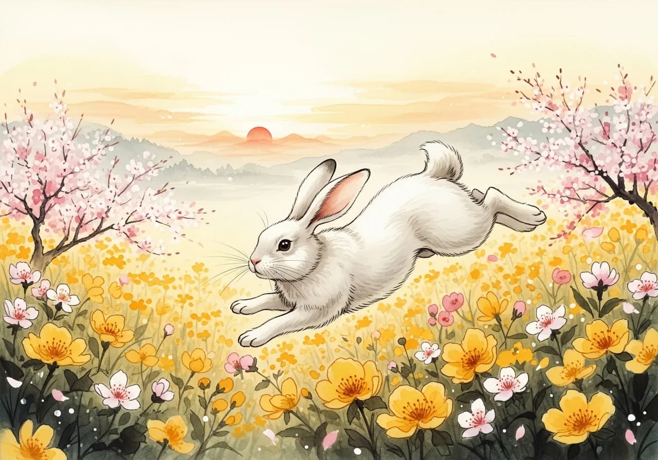 흰 토끼 꿈이 길몽인 이유