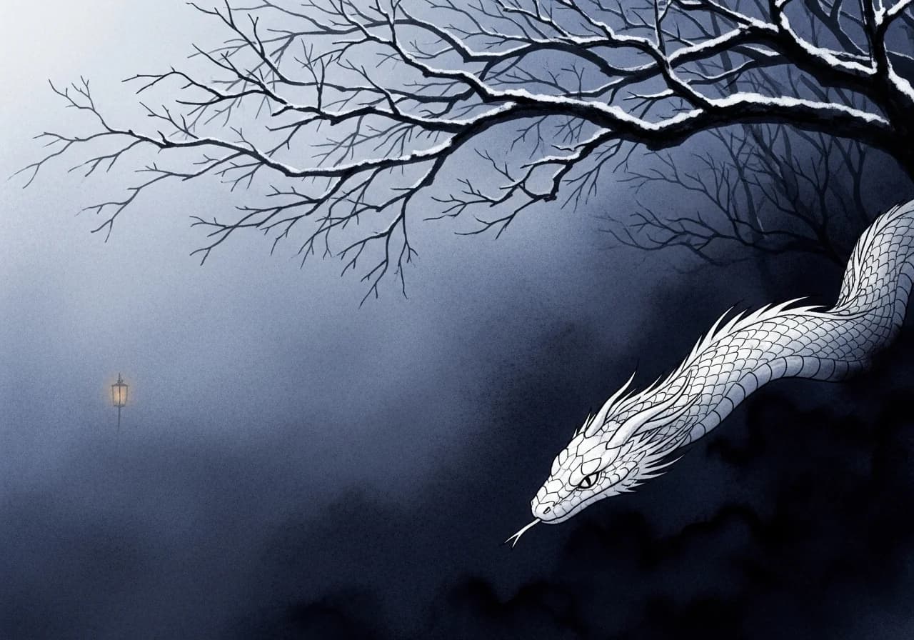 흰뱀 꿈이 흉몽이 되는 경우